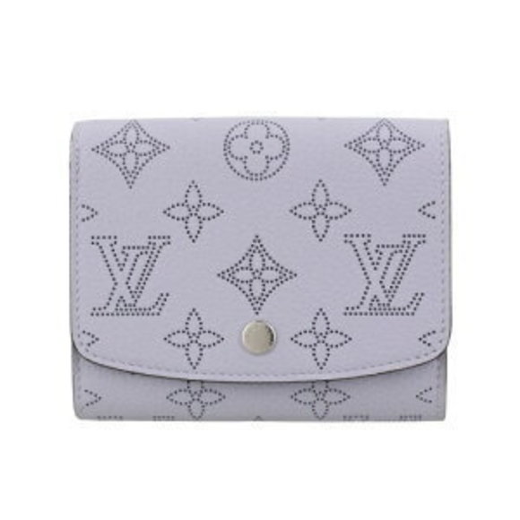 Louis Vuitton Mahina Portefeuille Iris Bifold Wallet Purple Lilac - Picture 1 of 8